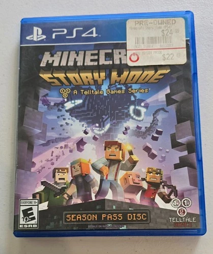 Minecraft Story Mode - PS4 PlayStation 4 - Free Shipping