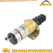 12V Stop Solenoid Valve Fuel Shut Off 1502-12C2U1B2S1A Fits For Woodward Cummins