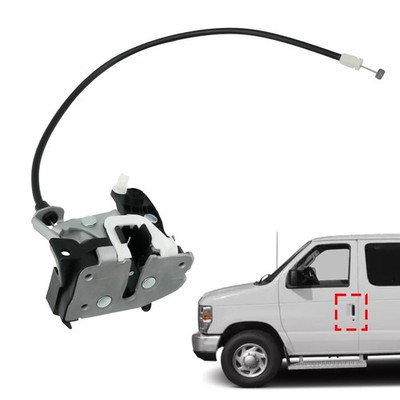 Front Left Driver Side Door Latch Assembly Compatible with 1996-2019 Ford E150