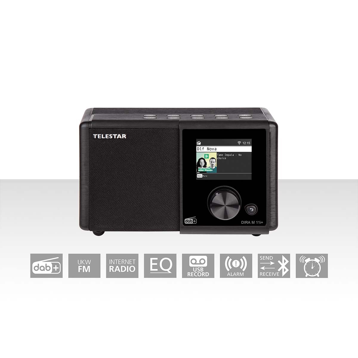 Radio Internet DAB+ Bluetooth multifonction DIRA M11i+ compacte - 4