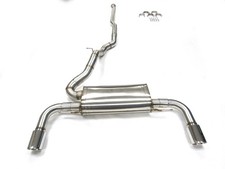 OBX Stainless Catback Exhaust System 2010+ Volvo S60 V60 2WD 4WD T3 T4 T5 2.0T