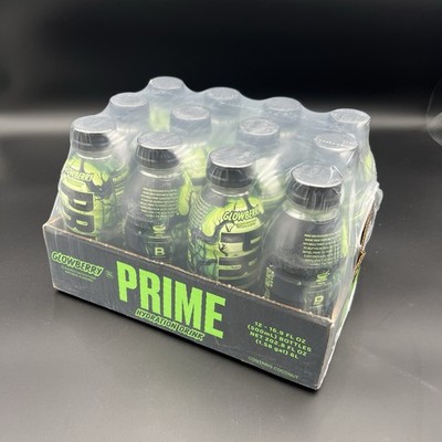 Prime Hydration Sports Drink by Logan Paul & KSI 16.9 oz Glowberry (Pack of 12)