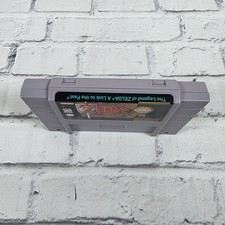 Legend Of Zelda A Link To The Past Super Nintendo SNES Game Authentic Tested
