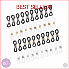 Ymapinc 40Pcs Eyeglass Chain Connector, Glass Holders for Women Eyeglasses Sungl