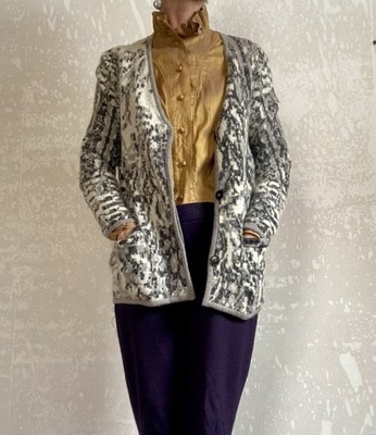 Kuschelige Strickjacke von Lala Berlin mit Alpaka 