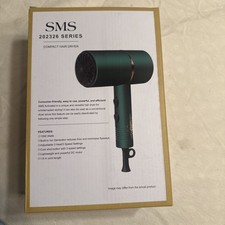 SMS Compact Hair Dryer 202336 Series New In Box 1500watt 3Heat, 3Speed Settings