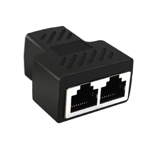 RJ45 Splitter Adapter Ethernet Cable 2 Way Dual Female Port Connector Plug - 第 4/9 張圖片