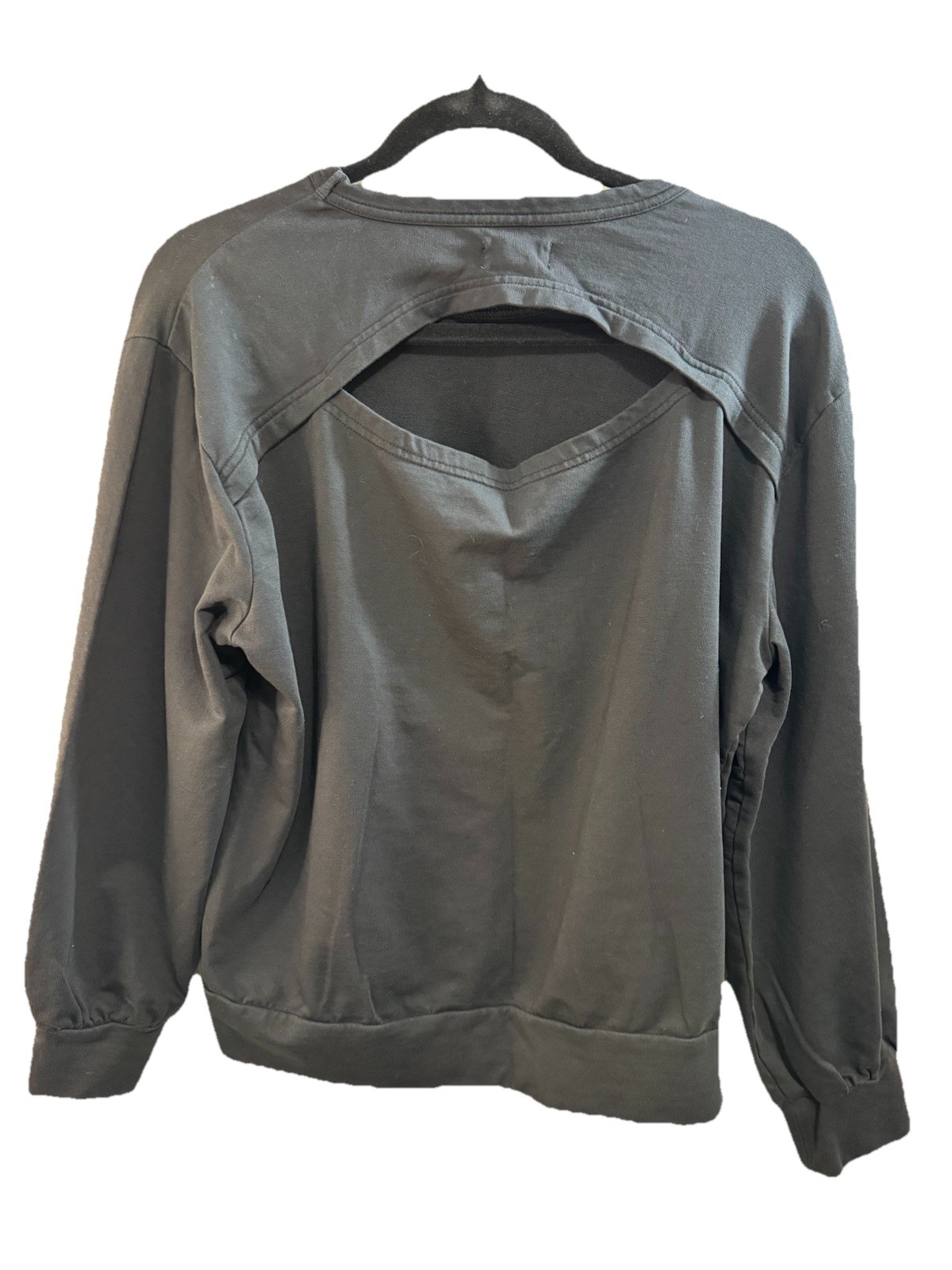 Pact Organic Cotton Pullover Basic Black Sweatshi… - image 4