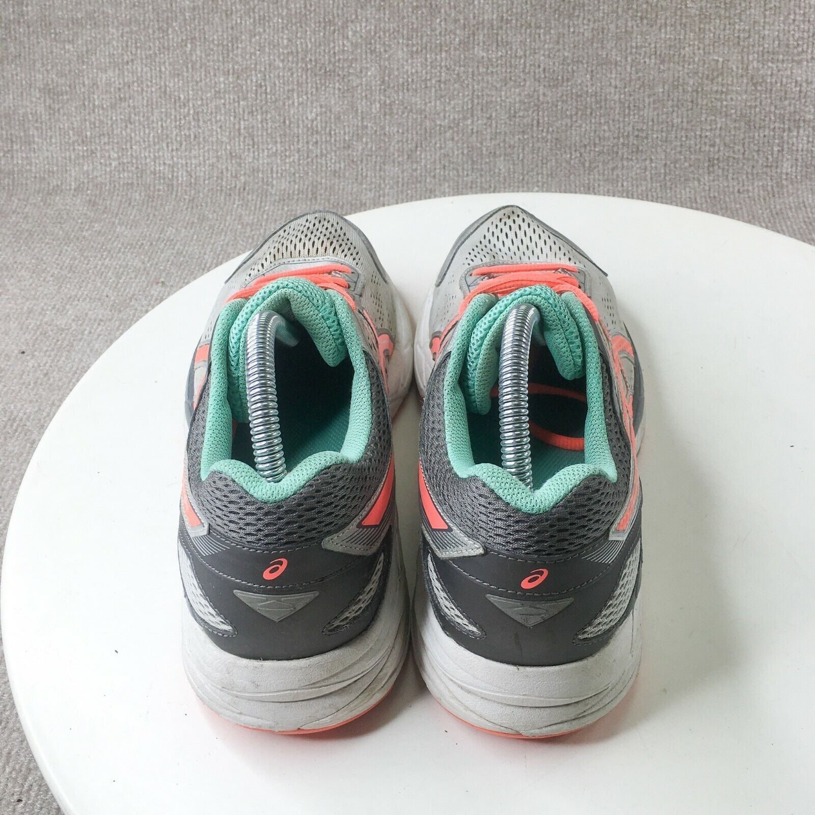 ASICS Gel-Fortitude 7 Women Size 9 Grey Orange Teal Running Shoes Sneaker T5G7N thumbnail 7