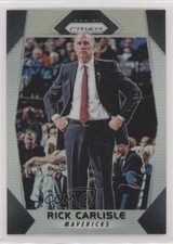 2017-18 Panini Prizm Silver Prizm Rick Carlisle #100 0b3