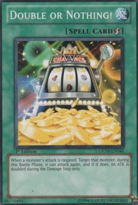 Double Or Nothing! - GENF-EN046 - Common - 1st Edition - Lightly Played