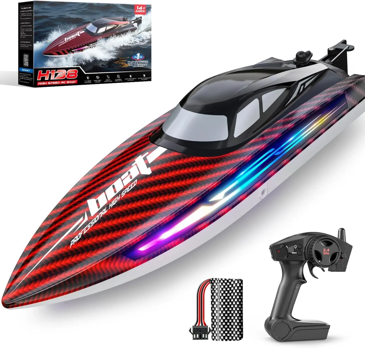 Red RC Boat & Watercraft | eBay