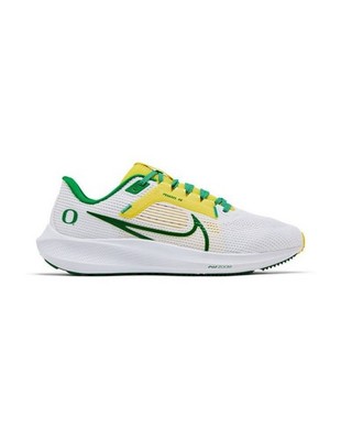 Nike Air Pegasus 40 Oregon Ducks Run Shoes Green White DZ5979-100 Men's Size 10