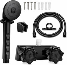 RV Shower Faucet Kit with 59" Hose and Diverter Valve for Campers and Trailers