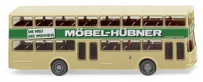 WIKING - Mobel Hubner Double Decker Bus - MAN SD200 - 1/87 - WIK073004