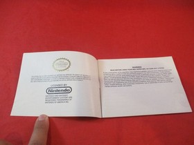 Color A Dinosaur Nintendo NES Instruction Manual Booklet ONLY