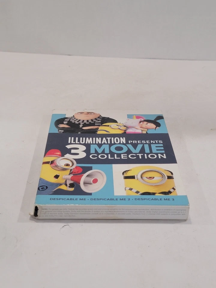 Minions DVDs 3 Movie Collection - Despicable Me 1, 2, & 3 - Gru, Minion DVD - Image 2 of 4