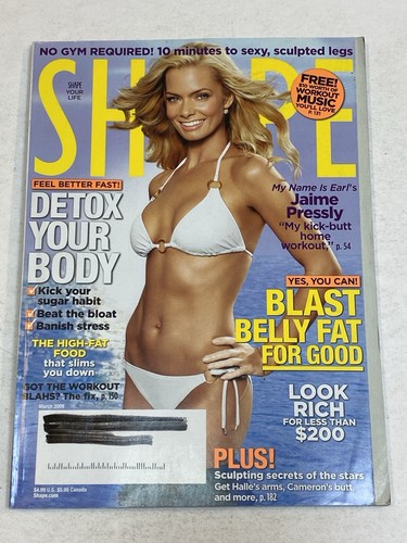 Shape Magazin März 2009 Jaime Pressly Blast Bauchfett Look Rich Detow Your Body