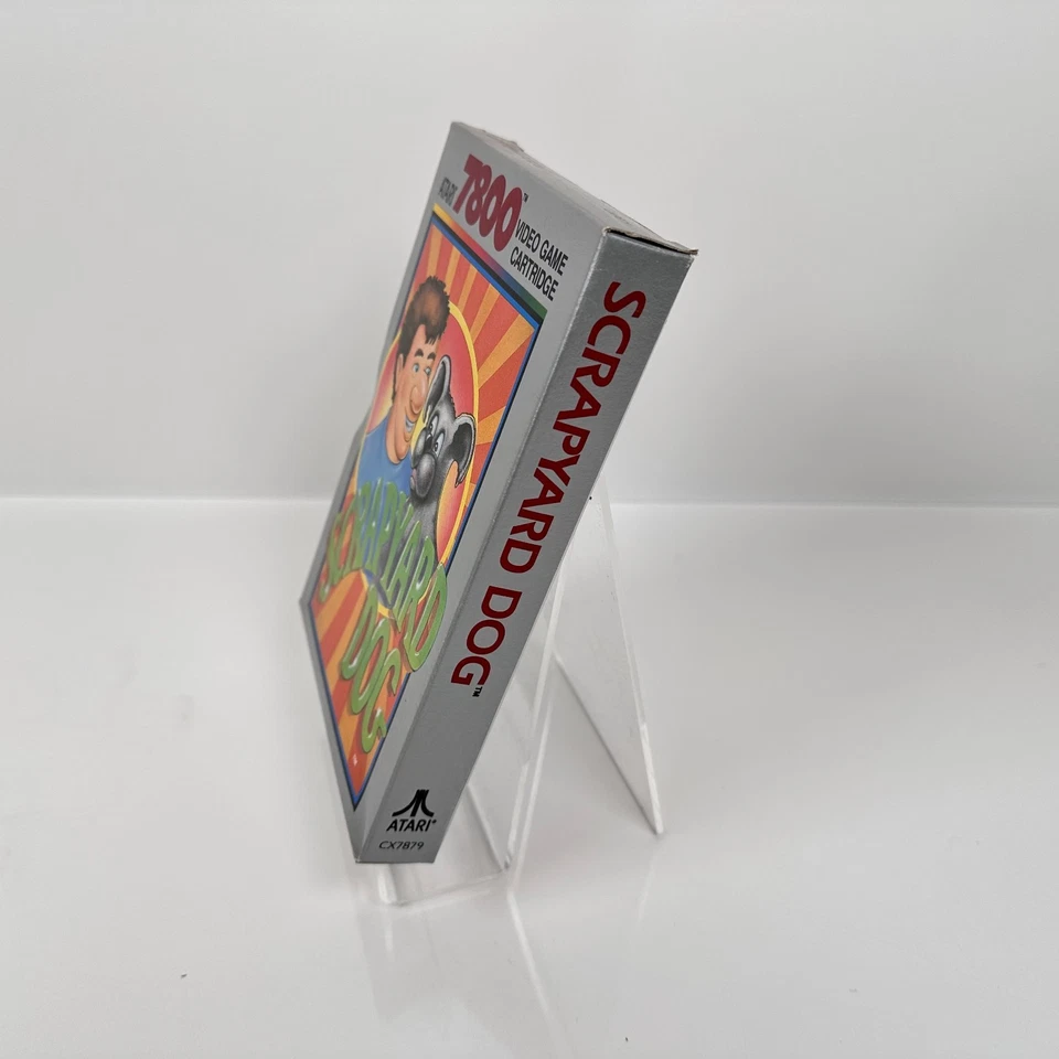 Scrapyard Dog Atari 7800 Complete Set w/ Game & Manual Vintage CX7879 - Image 4 of 4