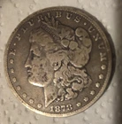 1878 S Morgan Silver Dollar $1 Coin Circulated Uncertified