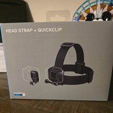GoPro Quick Clip Head Strap - Black ACHOM-001