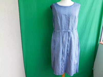 ''Charles Vögele''Damen Kleid gr.42.Jeansblau.Auswasch Optik.Hinten Reißverschluss