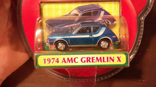 2005 Motor Max Fresh Cherries 1974 AMC Gremlin X Blue #H - Picture 2 of 7
