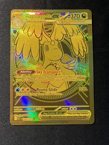 Mega Dragonite ex 295/217 Ascended Heroes Mega Hyper Rare Pokemon Card