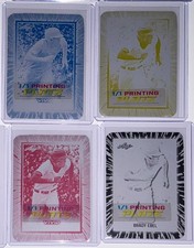 2025 Leaf Vivid Baseball Brady Ebel Base Printing Plate 1/1 Set