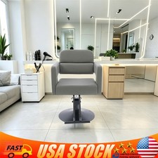 360  Rotatable Barber Chair Salon Chair Stainless Steel Stylist Chairs for Salon