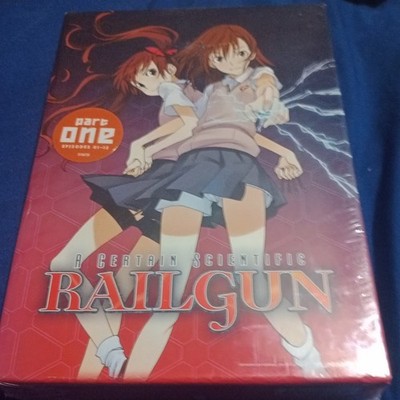 New Sealed Anime A Certain Scientific Railgun Part One 1 DVD 2013 2-Disc Set