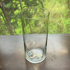 Clear Glass Tumbler Drinking Glass Solid Round Design 10-18 oz One-Piece — photo 1