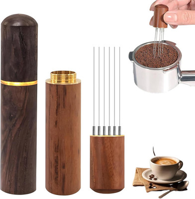 2 Stück Kaffee Tamper Espresso Nadel Mit 6 Feinen Nadeln 0.4 Mm, Espresso Kaffee