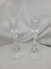 Vintage Pair of Waterford Crystal Taper Candle Holders