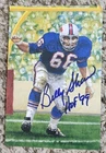 Billy Shaw Signed Autographed NFL HOF Goal Line Art Card GLAC BILLS