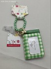 Nanette Lepore Green Gingham Cerise Beaded Bracelet Card Case Organizer NWT — photo 1