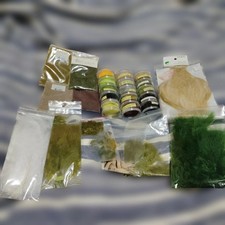 Fly Fishing Material Set - Multi-Color, Multi-Brand, Near Mint Condition