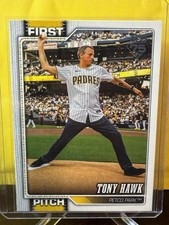2026 Topps Series 1 First Pitch Tony Hawk #FP-6 Padres