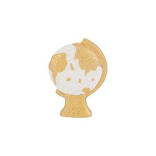 6 pz calamita mappamondo porcellana oro 5x7cm magnete bomboniera elegante regalo