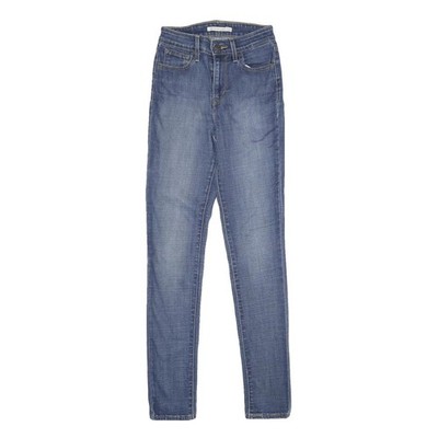 LEVI'S 721 High Rise Skinny Damenjeans Blau Denim Regular Fit W26 L32