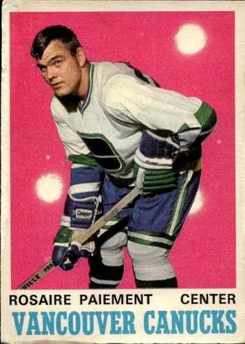1970-71 O-Pee-Chee SET BREAK #226 Rosaire Paiement RC Rookie BACK ISSUE