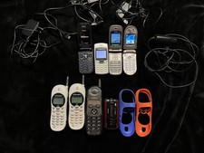 VINTAGE PHONE LOT - 4 Tested And Working, 4 Untested Nokia LG Sony Motorola