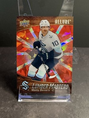 2023-24 Upper Deck Allure - Matty Beniers #LM-7 Lumber Masters Red /99