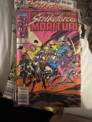Strikeforce: Morituri #6 Marvel Comic Book May 1987