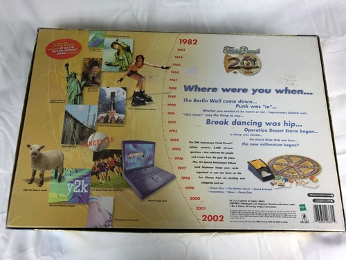 TRIVIAL PURSUIT, 20TH Anniversary Edition - NEVER USED  - Afbeelding 3 van 6