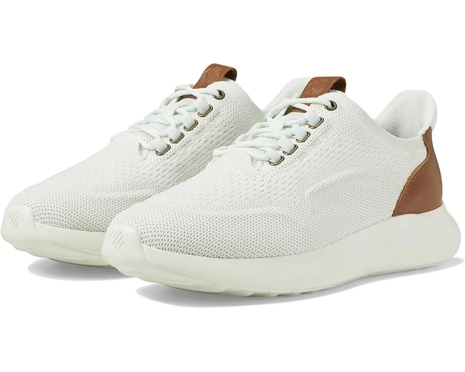 Johnston & Murphy Amherst 2.0 25-0738 Sneakers Men White Plain Toe Shoes ZOGG423
