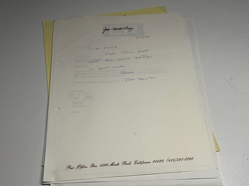 Fan Club / Autograph Letter Responses Don Johnson Joan Baez Olivia Newton John + - Foto 10 di 13