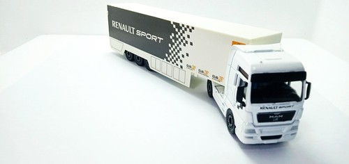 Majorette MAN TGX RENAULT SPORT WRC Team Truck 1/64 (10.2 Inches) Open Door - Picture 2 of 19