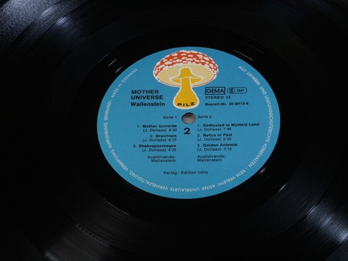 Wallenstein MOTHER UNIVERSE - LP Pilz 2029113-8 Germany 1972 near mint - Picture 5 of 5