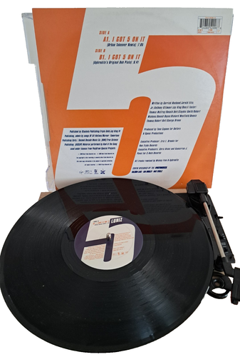 LUNIZ - I GOT 5 ON IT 12'' P/S URBAN TAKEOVER REMIX HIP HOP DRUM 'N' BASS 1998 - Imagen 2 de 2